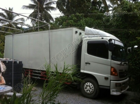 รถบรรทุก 6 ล้อตู้แห้ง ยี่ห้อ HINO รุ่น FC9J
