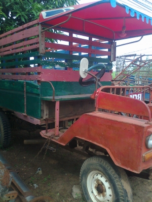 ขายอีแต๋น เกียร์ใหญ่ TOYOTA กระบะไม้ประดู่อย่างดี แชสซีใหญ่