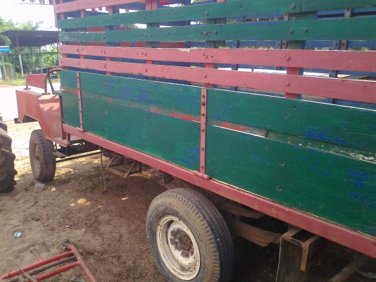 ขายอีแต๋น เกียร์ใหญ่ TOYOTA กระบะไม้ประดู่อย่างดี แชสซีใหญ่