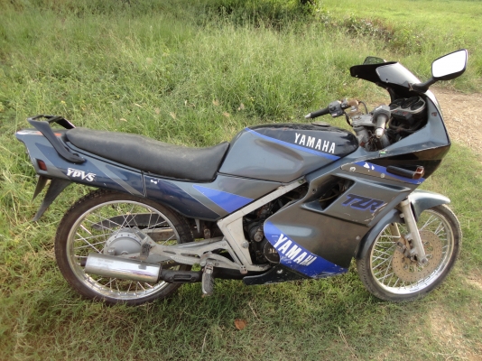 ขอบคุณ พ.เสือ เจ้าของขายเอง YAMAHA-TZR-150 CC. สีเทา-น้ำเงินแท้ เอกสาร+พรบ.+พร้อมโอน สนใจ 081-005-8785