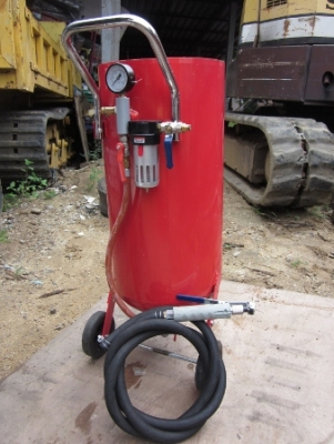 ขาย-เครื่องพ่นทราย/ยิงทราย ของใหม่ พร้อมใช้งาน  เพียง 9,500 บาท