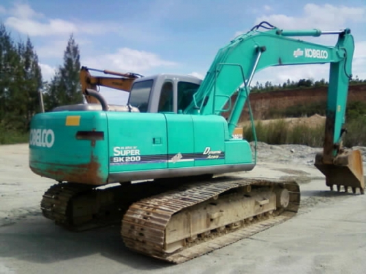 ขายรถแบคโฮ KOBELCO  sk200-6YN=10 ไฟฟ้าครบ  ช่วงล่างเต็มเอกสารครบรถสภาพสวยพร้อมลุย