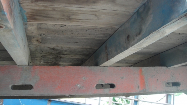 หลังคาโดยสารแสตนเลส ISUZU NKR เบาะนั่งครบชุดพร้อมใช้