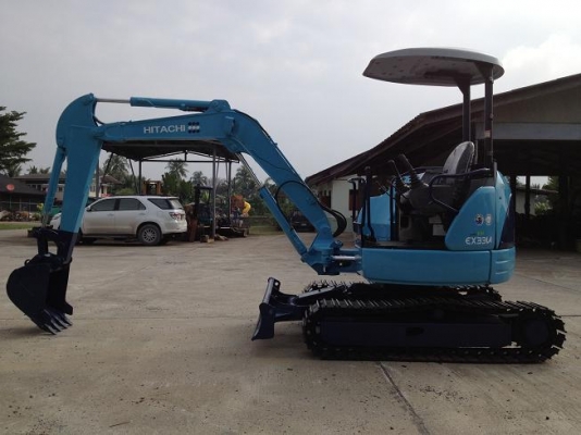 ขายรถแบคโฮล HITACHI - EX33U มือสอง นำเข้าจากญี่ปุ่น รุ่นใหม่ ปี 2000