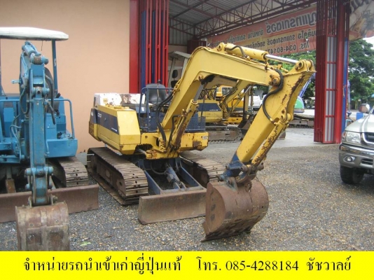 รถขุดโคมัสสุpc20-6เก่านอกแท้ 085-4288184