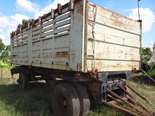 ขาย สิบล้อสองเพลาดั้มพ์ พ่วง  แม่-ลูก  HINO  FM  2K  NLD  260  แรง  พร้อมใช้งานทันที