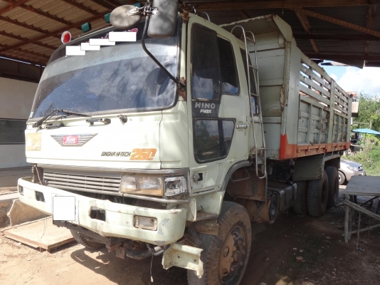 ขาย สิบล้อสองเพลาดั้มพ์ พ่วง  แม่-ลูก  HINO  FM  2K  NLD  260  แรง  พร้อมใช้งานทันที