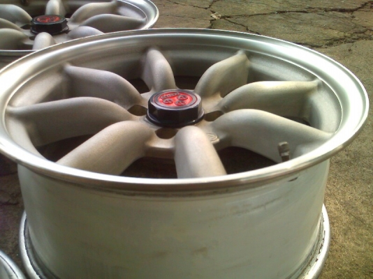 ล้อกล้วยWATANABE--4รู100--F8--หน้า7--หลัง7.5--OFF.20 ฝาล้อแท้+จุ๊บแท้