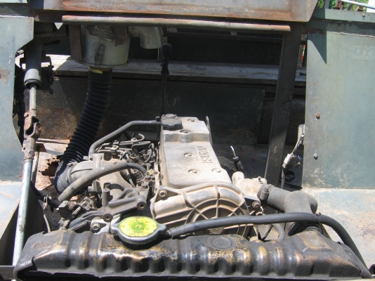 ขายรถเพื่อการเกษตร 4WD เพลาลอยของโตโย เครื่องอีซุ 2400 ซีซี