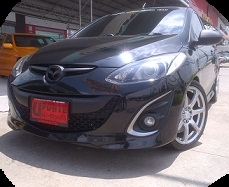 Mazda 2 รุ่น TOPสุด สีดำ สวยเว่อ เว่อ