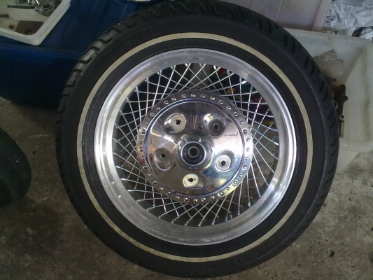 รับทำ ล้อโต STEED ล้อแม็กซี่ลวด 17x7 นิ้ว 104 ซี่ รับทำ ล้อโต STEED ล้อแม็กซี่ลวด 17x7 นิ้ว 104 ซี่