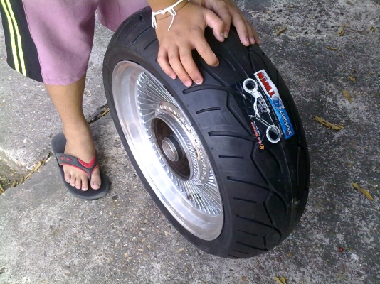 รับทำ ล้อโต STEED ล้อแม็กซี่ลวด 17x7 นิ้ว 104 ซี่ รับทำ ล้อโต STEED ล้อแม็กซี่ลวด 17x7 นิ้ว 104 ซี่