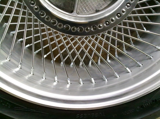 รับทำ ล้อโต STEED ล้อแม็กซี่ลวด 17x7 นิ้ว 104 ซี่ รับทำ ล้อโต STEED ล้อแม็กซี่ลวด 17x7 นิ้ว 104 ซี่