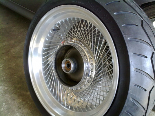 รับทำ ล้อโต STEED ล้อแม็กซี่ลวด 17x7 นิ้ว 104 ซี่ รับทำ ล้อโต STEED ล้อแม็กซี่ลวด 17x7 นิ้ว 104 ซี่