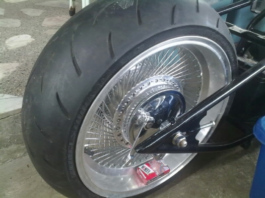 รับทำ ล้อโต STEED ล้อแม็กซี่ลวด 17x7 นิ้ว 104 ซี่