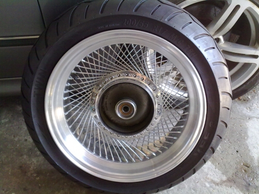 รับทำ ล้อโต STEED ล้อแม็กซี่ลวด 17x7 นิ้ว 104 ซี่ รับทำ ล้อโต STEED ล้อแม็กซี่ลวด 17x7 นิ้ว 104 ซี่