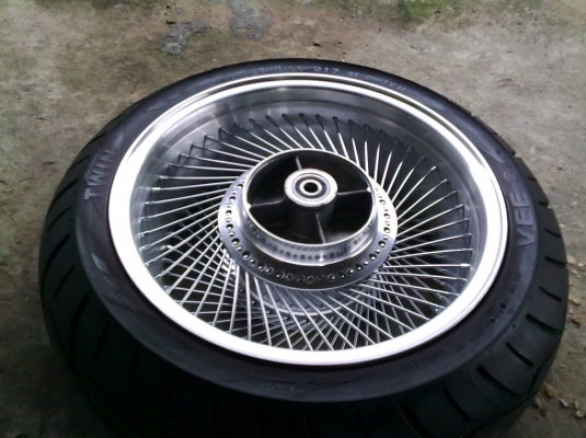 รับทำ ล้อโต STEED ล้อแม็กซี่ลวด 17x7 นิ้ว 104 ซี่ รับทำ ล้อโต STEED ล้อแม็กซี่ลวด 17x7 นิ้ว 104 ซี่