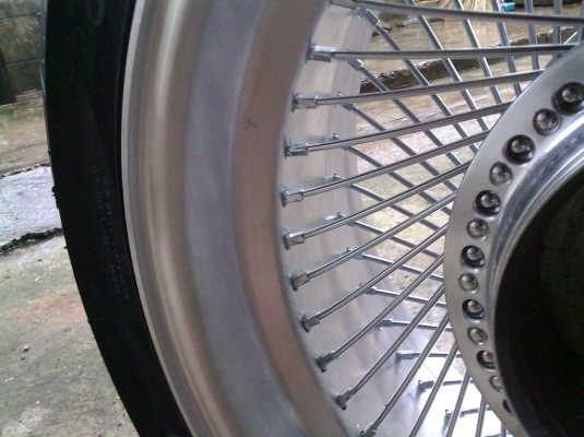 รับทำ ล้อโต STEED ล้อแม็กซี่ลวด 17x7 นิ้ว 104 ซี่ รับทำ ล้อโต STEED ล้อแม็กซี่ลวด 17x7 นิ้ว 104 ซี่