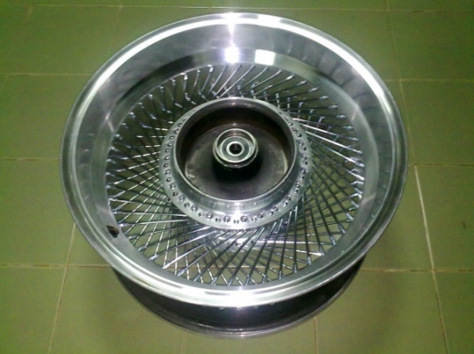 รับทำ ล้อโต STEED ล้อแม็กซี่ลวด 17x7 นิ้ว 104 ซี่ รับทำ ล้อโต STEED ล้อแม็กซี่ลวด 17x7 นิ้ว 104 ซี่