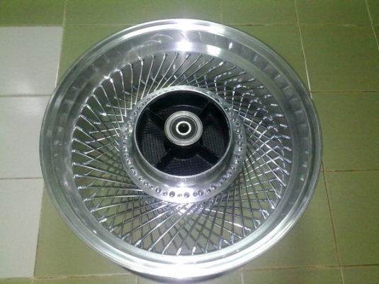 รับทำ ล้อโต STEED ล้อแม็กซี่ลวด 17x7 นิ้ว 104 ซี่ รับทำ ล้อโต STEED ล้อแม็กซี่ลวด 17x7 นิ้ว 104 ซี่