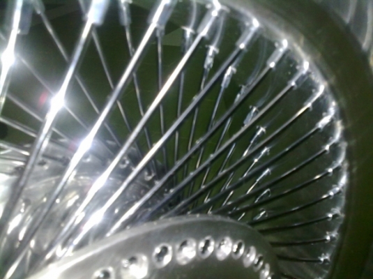 รับทำ ล้อโต STEED ล้อแม็กซี่ลวด 17x7 นิ้ว 104 ซี่ รับทำ ล้อโต STEED ล้อแม็กซี่ลวด 17x7 นิ้ว 104 ซี่