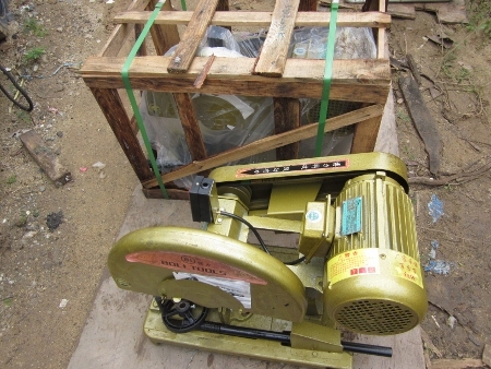 ขาย-เครื่องตัดเหล็ก ตัดไฟเบอร์ (ของใหม่) ไฟ 380V = 10,000 บาท