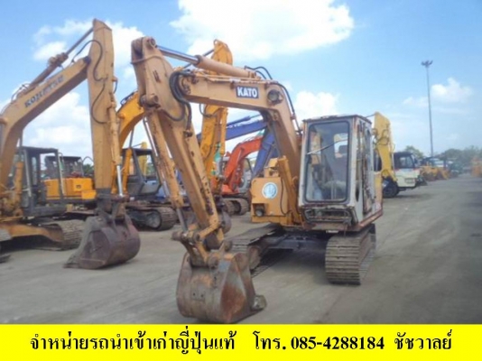 รถขุดKATO250 เก่าญี่ปุ่นแท้  085-4288184 ชัด