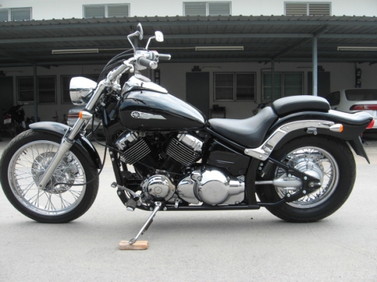 ขาย yamaha dragstarcustom 400 ปี 99 ประกอบใหม่เอกสารอินวอยท์