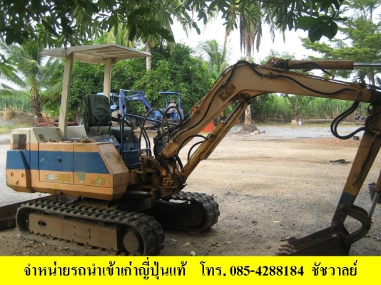 รถขุดโคมัสสุpc20-6 แทร็คยางพร้อมไปร์ปิ้งเก่านอกแท้ 085-4288184