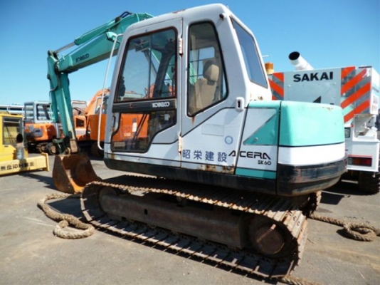 รถขุด Kobelco SK60-1 มาร์คทรี ปี 1995 (minor change ตัวสุดท้าย) นำเข้าจากญี่ปุ่น