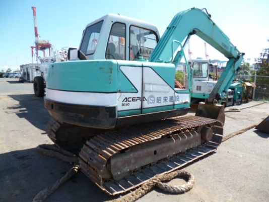 รถขุด Kobelco SK60-1 มาร์คทรี ปี 1995 (minor change ตัวสุดท้าย) นำเข้าจากญี่ปุ่น
