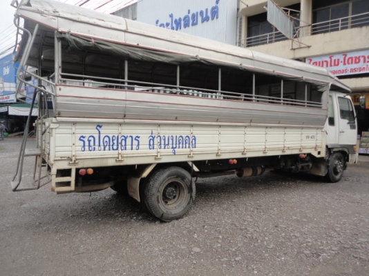 6 ล้อ HINO เครื่อง 210 แรง กะบะยาว 5.50 เมตร พร้อมใช้ทันที