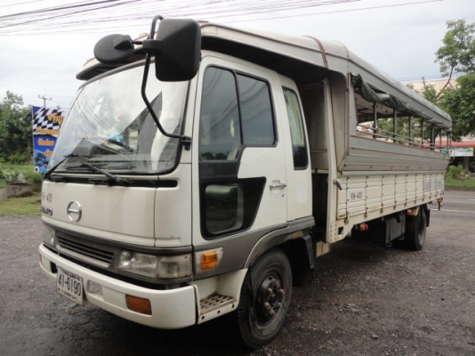 6 ล้อ HINO เครื่อง 210 แรง กะบะยาว 5.50 เมตร พร้อมใช้ทันที