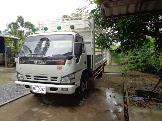 HINO MEGA FL1J 10 ล้อ 1 เพลา รถห้าง 220 แรงม้า JO8C TURBO INTERCOOLER EURO2 กระบะเหล็กคอกสูง ยาว 7.5