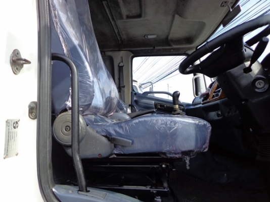 HINO MEGA FL1J 10 ล้อ 1 เพลา รถห้าง 220 แรงม้า JO8C TURBO INTERCOOLER EURO2 กระบะเหล็กคอกสูง ยาว 7.5