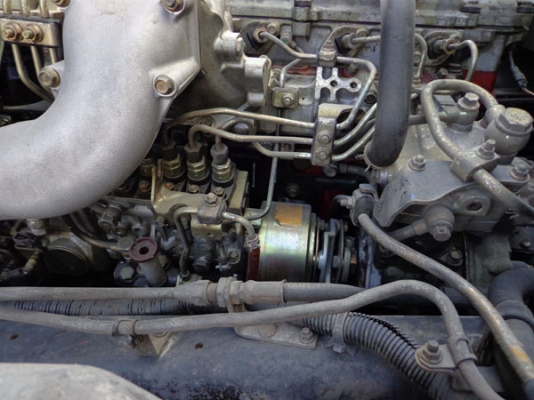 HINO MEGA FL1J 10 ล้อ 1 เพลา รถห้าง 220 แรงม้า JO8C TURBO INTERCOOLER EURO2 กระบะเหล็กคอกสูง ยาว 7.5