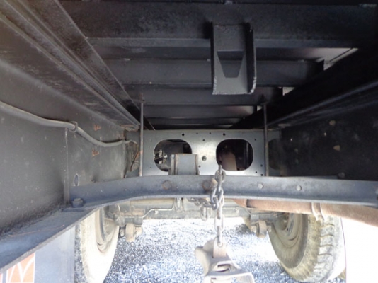 HINO MEGA FL1J 10 ล้อ 1 เพลา รถห้าง 220 แรงม้า JO8C TURBO INTERCOOLER EURO2 กระบะเหล็กคอกสูง ยาว 7.5