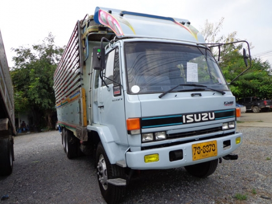 ISUZU ROCKY FVM รถห้าง 195 แรงม้า 6HE1 นางฟ้าแท้ รถร่อง 1 เพลา กระบะคอกสูง พวงมาลัยพาวเวอร์ เบรกทิฟฟ