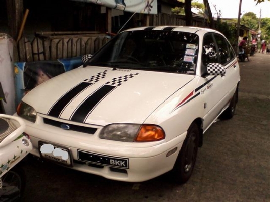 เก๋งFORD ASPIRE 5ประตู 1.3 ติดแก๊สlpgขับดีไม่มีไอจามและประหยัดสุดๆก.ม.ละ1บาท เงินไม่พอก็จัดไฟแนนซ์ได้ครับ