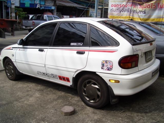 เก๋งFORD ASPIRE 5ประตู 1.3 ติดแก๊สlpgขับดีไม่มีไอจามและประหยัดสุดๆก.ม.ละ1บาท เงินไม่พอก็จัดไฟแนนซ์ได้ครับ