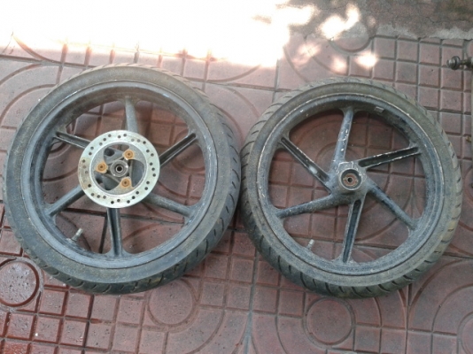 ขายล้อแม็กhonda ns1 ยกชุด 4300 บาท