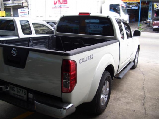 NISSAN NAVARA CALIBRE KINGCAB2500M/T เบรคABS 6เกียร์สีขาวสวย หน้าหลังเดิม NISSAN NAVARA CALIBRE KINGCAB2500M/T เบรคABS 6เกียร์สีขาวสวย หน้าหลังเดิม