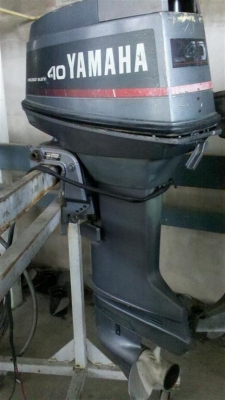 เครื่องเรือ Outboard Yamaha 40แรงม้า สวยๆ เครื่อง 2 จังหวะ 48000 บาท