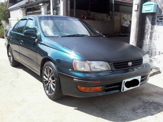 toyota corona ท้ายแยก ตัวนอก ดิส 4 ล้อ สภาพดูดี แก็สหัวฉีด สมราคาแน่นอนครับ