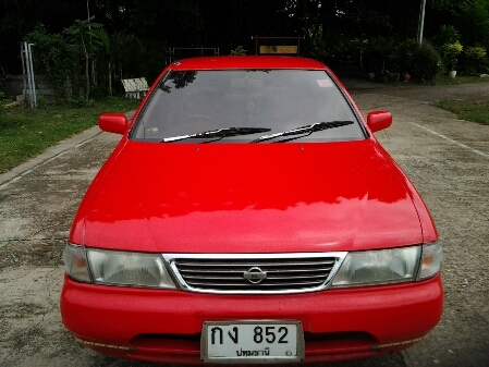 ขายรถยนต์ ปี95 นิสสัน ซันนี่ B14 รุ่นไฟชั้นเดียว เครื่อง1500cc.ติดแก๊ส เกียร์ออโต้ พวงมาลัยเพาเวอร์ แอร์เย็น วิทยุCD ล้อแม็ก รถขับดี วิ่งทางไกลได้ ขายถูกๆตามสภาพ