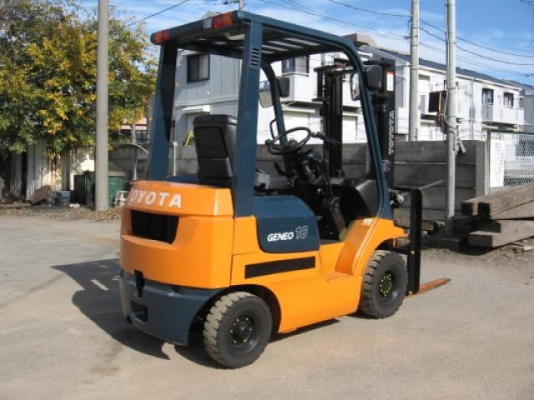 ขายฟอร์คลิฟต์ TOYOTA 7FG10 1.0 TON   เสายกสูง 3 M รับประกันสวยที่สุดของรุ่นนี้ครับ !!! ใช้งานน้อยแค่ 814 ช.ม ขอบคุณพี่ขวัญใจครับ