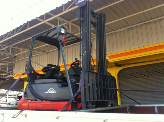 ขายฟอร์คลิฟต์ส LINDE E20P-02  BATTERY  2.0 TON  AT  เสายกสูง 4 M   แท้จากญี่ปุ่น ขอบคุณพี่ปรีชากร จ.ขอนแก่น