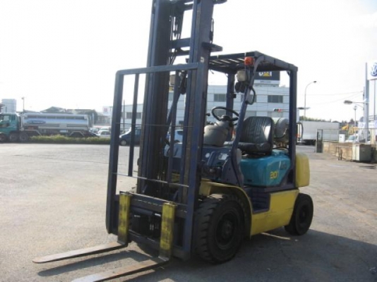 ขายฟอร์คลิฟต์ KOMATSU 2.0 TON   FG20HT-12  เสายกสูง 4 M  SIDE SHIFT     ขอบคุณมากครับคุณกฤต  อุดรธานี