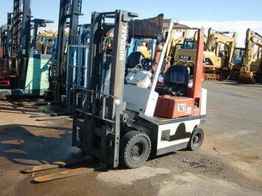 ขายฟอร์คลิฟต์ NISSAN NAH01 1.5 TON เกียร์ AT ใช้งานได้ 2ระบบ GASOLINE/LPG ติดตั้งแก๊สแท้จากโรงงานญี่ปุ่น เสายกสูง 3 M  คุ้มค่าคุ้มราคาครับ !!!!