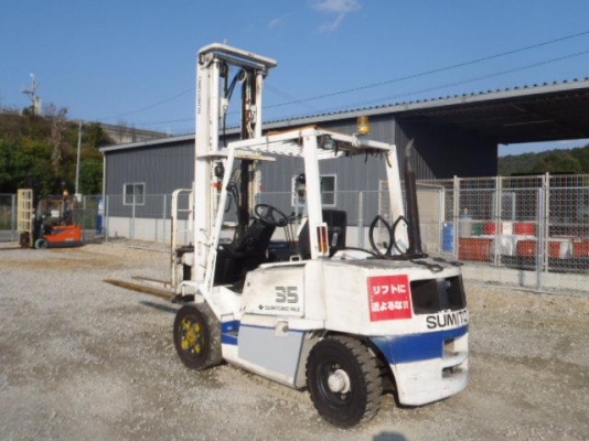 ขาย ฟอร์คลิฟต์ SUMITOMO. แท้จากญี่ปุ่น 3.5 TON เสายกสูง 5.4 m ( น้ำหนักรถ 6400 KG ) ขอขอบคุณพี่วสันต์ จ.เลย